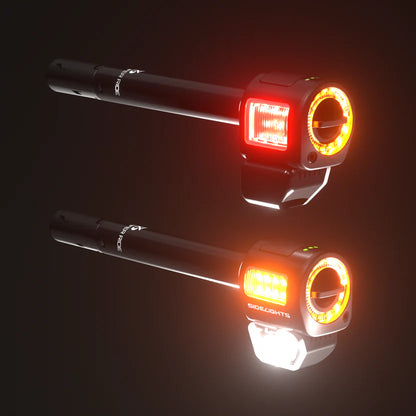SIDELIGHTS BEAM — 360° Bike Lighting with Turn Signals